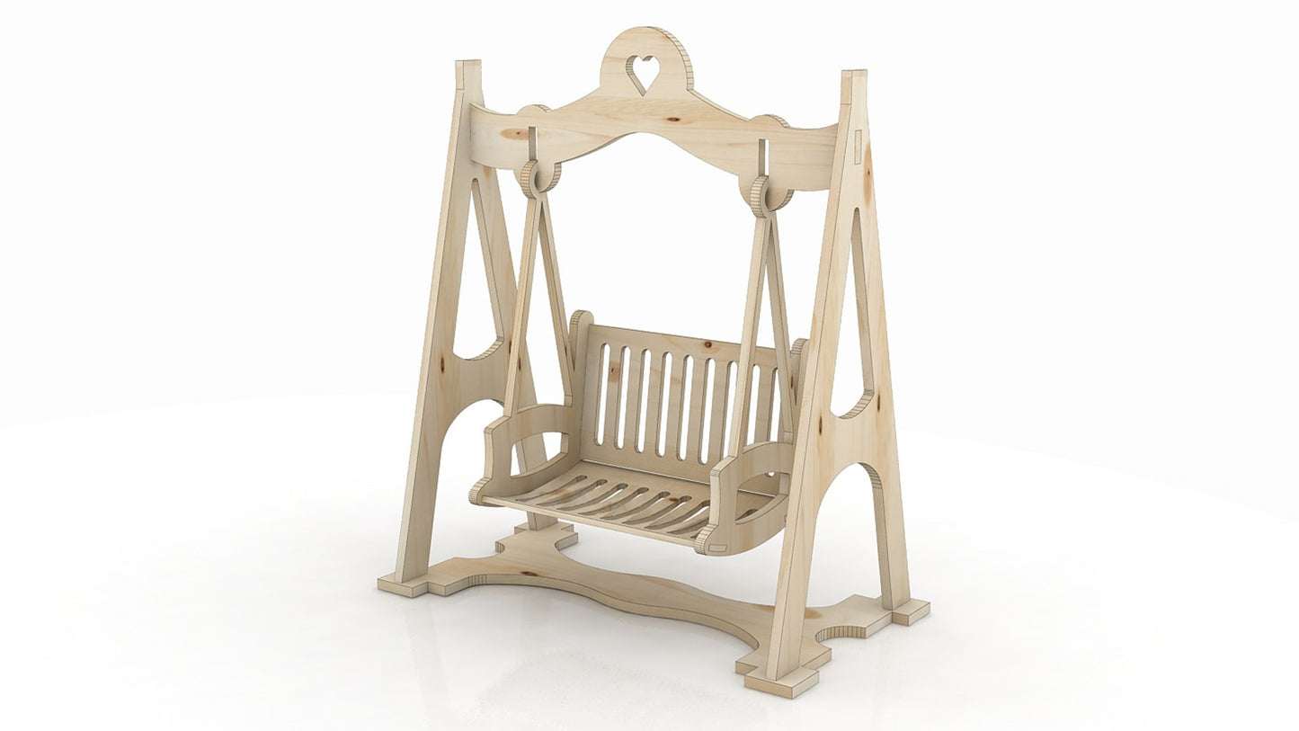 Balançoire en bois pour enfants – أرجوحة أطفال خشبية