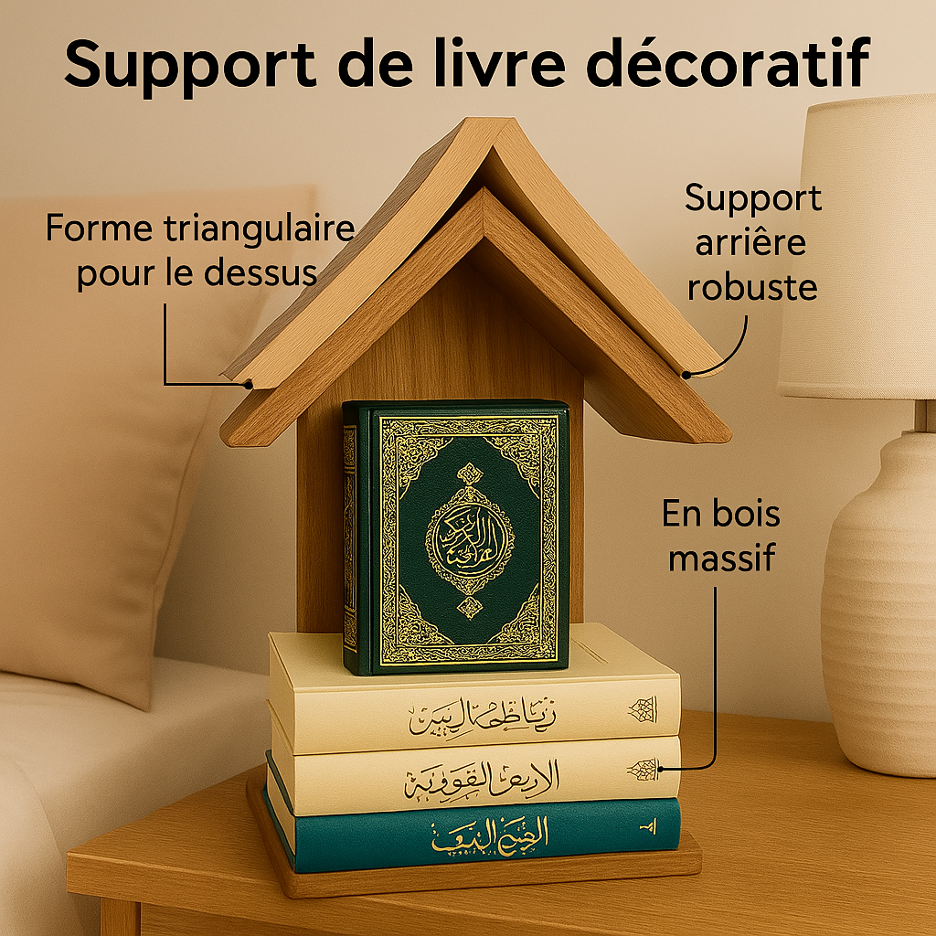 حامل كتب ديكور