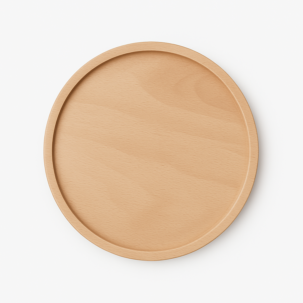طبق حطب - plateau en bois hêtre