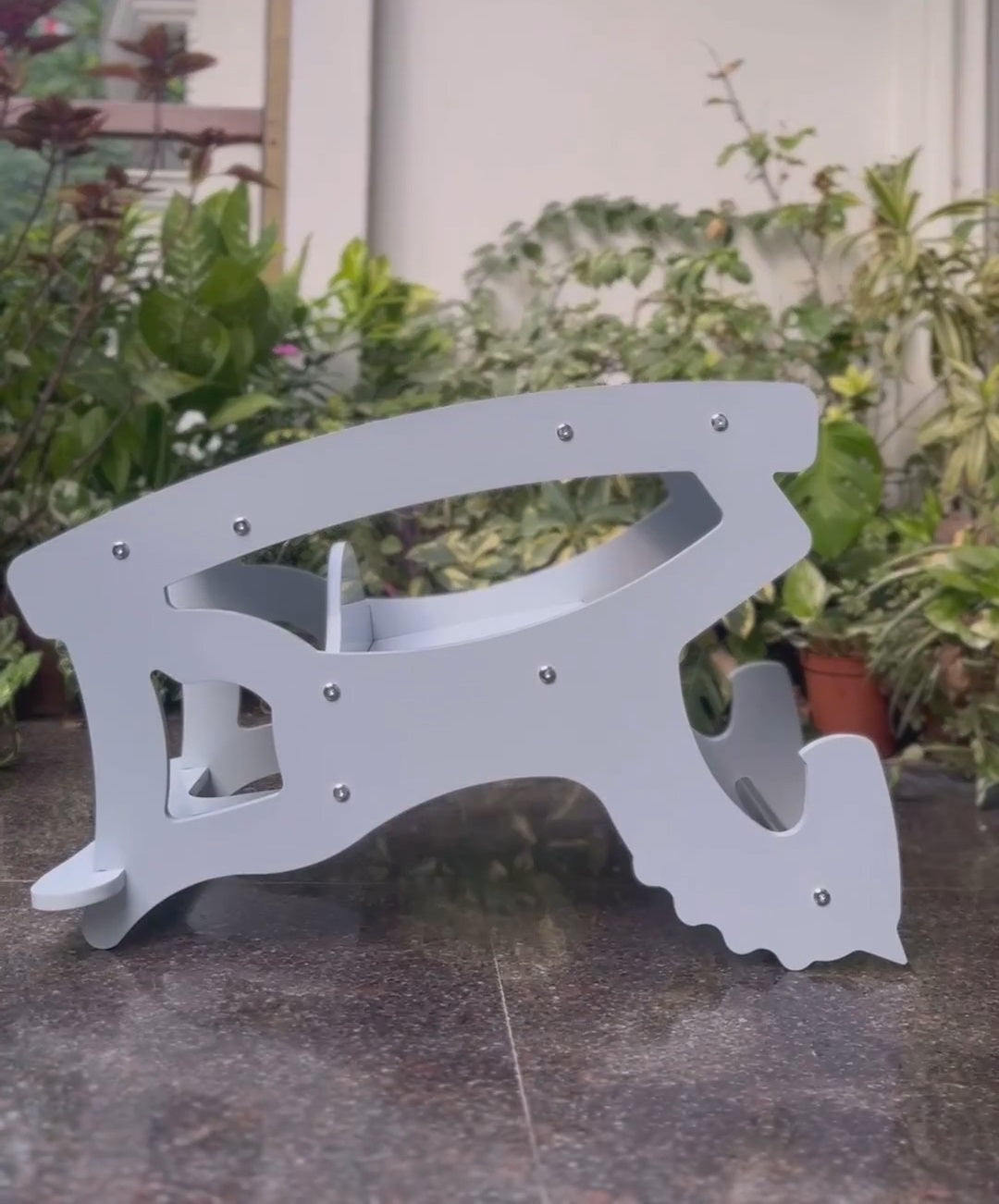 🐴 Cheval à bascule 3 en 1 خشبي للأطفال