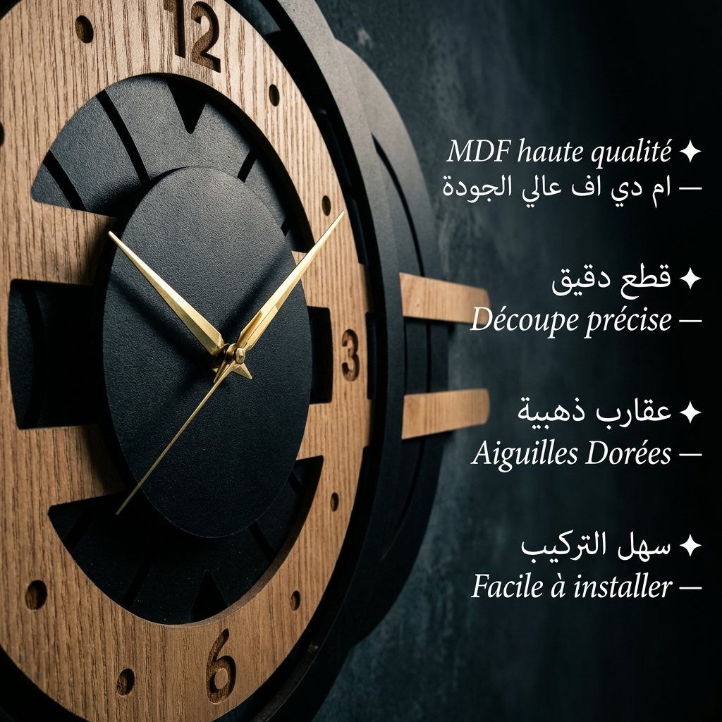 Horloge Murale Design Moderne