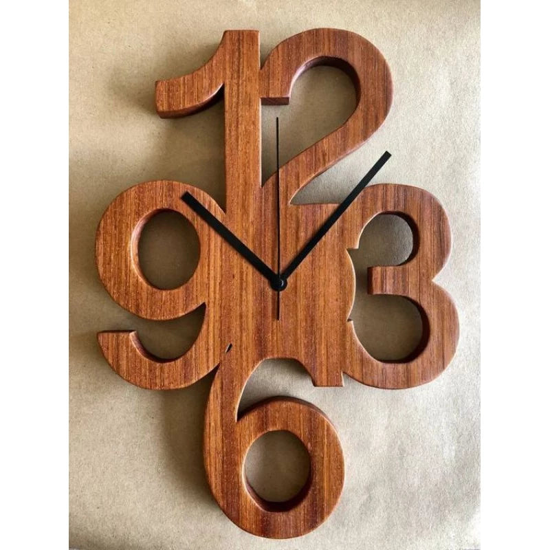 ساعة جدارية فخمة - en bois hêtre